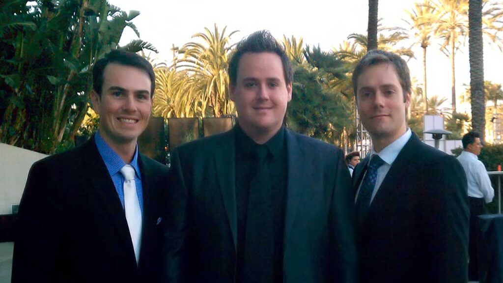 From left to right: Kevin Viner, Nathan Gibson, and Joe Skilton